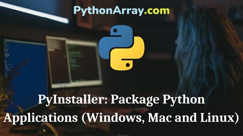 PyInstaller officially supports Windows 8 and up, macOS, and Linux, with some limitations you'll learn about further on. . Pyinstaller mac